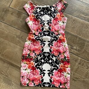 Bisou Bisou Floral Dress Size 10